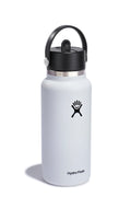 Hydro Flask Wide Mouth with Flex Straw Cap 32oz- White