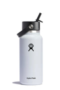 Hydro Flask Wide Mouth with Flex Straw Cap 32oz- White