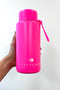 Frank Green X HyperLuxe Ceramic 34oz Bottle- Neon Pink