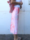 HyperLuxe Slip Skirt- Pink Tie Dye