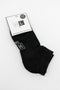 HyperLuxe Running Mini Crew Socks- Black