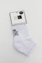 HyperLuxe Running Mini Crew Socks- White