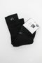 HyperLuxe High Crew Sock- Black