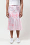 HyperLuxe Slip Skirt- Pink Tie Dye