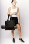 HyperLuxe Gym Bag with Zips- Black