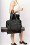 HyperLuxe Gym Bag with Zips- Black