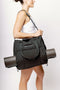 HyperLuxe Gym Bag with Zips- Black