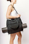 HyperLuxe Gym Bag with Zips- Black