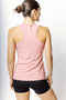 HyperLuxe Scoop Easy Tank- Coral