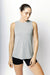 HyperLuxe Tank Top- Grey Marle