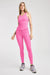 Year Of Ours Ribbed High High Legging- Hot Pink