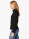 Beyond Yoga On The Go Mock Neck Jacket- Darkest Night