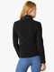 Beyond Yoga On The Go Mock Neck Jacket- Darkest Night