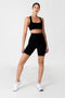 Leelo Active 6" Biker Short- Black