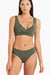 Sea Level Mid Bikini Pant- Khaki