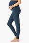 Beyond Yoga Spacedye Love The Bump Maternity Midi Legging- Nocturnal Navy