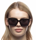 Le Specs Shell Shocked Sunglasses- Black