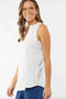 Elm Helena S/Less Henley Top- White