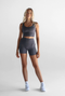 Leelo Active Pocket Bike Short- Charcoal