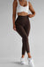 Leelo Active Extra High 7/8 Legging- Mocha