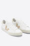 Veja Campo Chromefree Leather- White/Almond