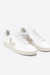 Veja V-12 Leather Sneaker- Extra White/ Sable