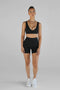 Leelo Active Sculpt Crop- Black